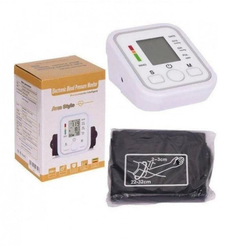 Тонометр  с манжетой  Автоматический Arm Style B02R, память на 99 измерений,работа от батареек Одесса - изображение 4