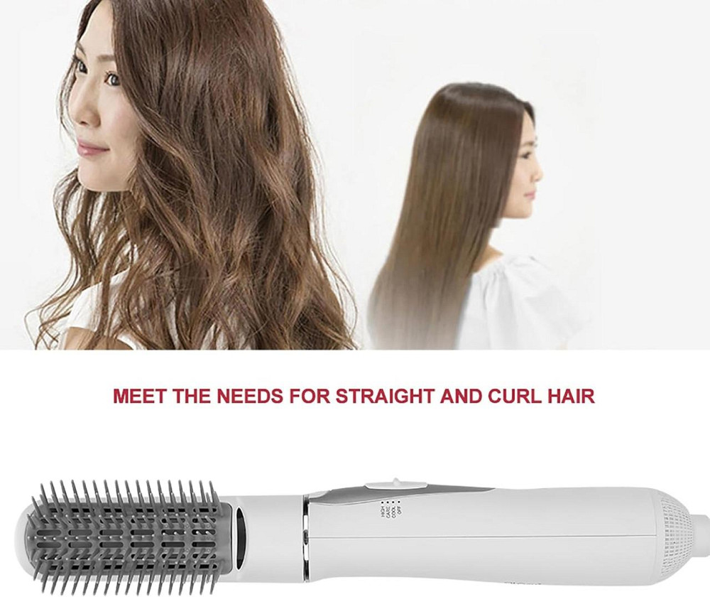 Brrnoo 2 в 1 фен-расческа, фен-щетка-расческа, для с насадкой Beauty Dual Voltage Handheld Multifunction Professional Electric Hou Київ - фото 7