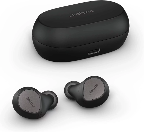 Беспроводные вакуумные Bluetooth наушники Jabra Elite 7 (Черный) Винница