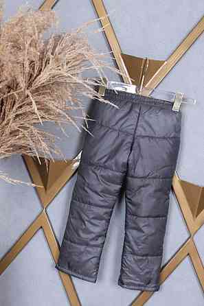 Детские лыжные штаны плащевка серые 104,110,116 Николаев
