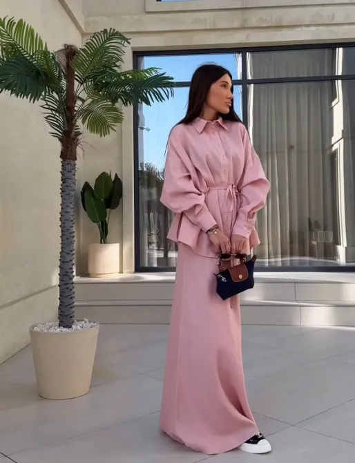 Сорочка + спідниця максі — готовий образ без зайвих думок Одеса - фото 2