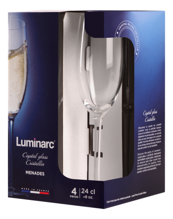Набор бокалов Luminarc Menades, 4х240 мл (6932018) Киев