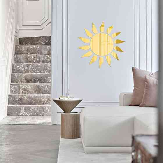 Зеркальный акриловый декор золото, 15 штук Киев