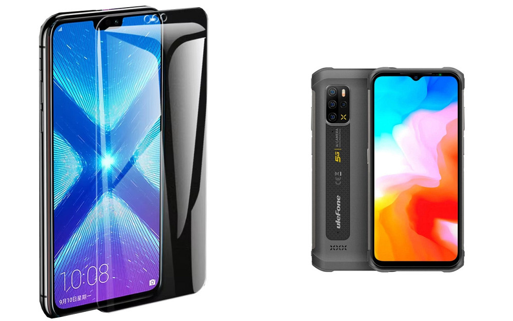 Защитное стекло NeoGlass для Ulefone Armor 12 5G, Armor 12S – ультрапрозрачное и устойчивое Киев - изображение 2