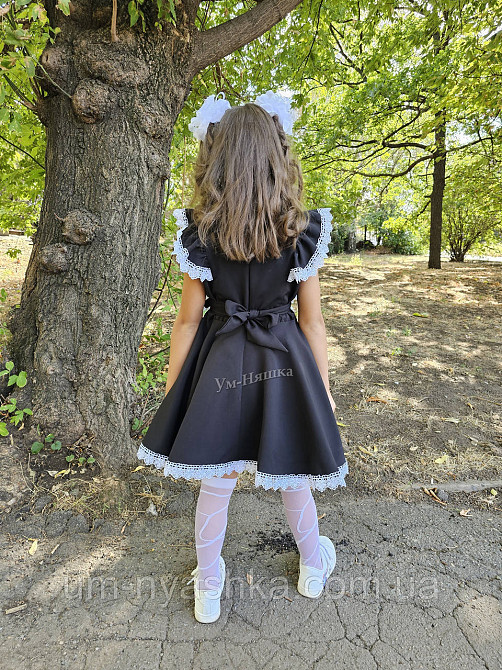 Красивое школьное платье с кружевом 116-140 Кривой Рог - изображение 4