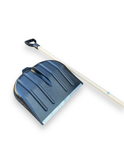 Лопата снігоприбиральна чорна з ручкою і держаком "МАКС" Харків - фото 3