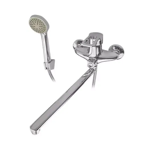 Смеситель для ванны Wezer NHK7-B181 с душевым гарнитуром Киев