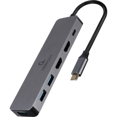 Концентратор Cablexpert USB-C 3-in-1 (A-CM-COMBO3-03) Винница - изображение 1