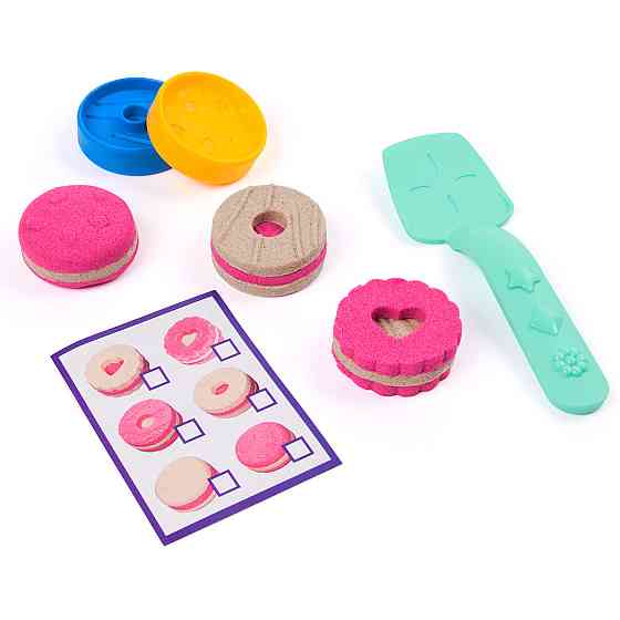 Набір піску для творчості - Kinetic Sand Кольорове печиво Дніпро