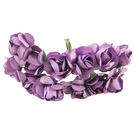 Декоративные розы для творчества KV-731 пучок 12 штук Винница