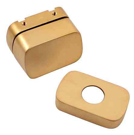 Дверна накладка під WC M&T Minimal2.0 148466 TIN-A титан/латунь матова Київ