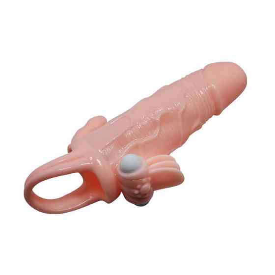 Насадка на член - Brave Man Vibrating Penis Sleeve Flesh Sex Aura Киев