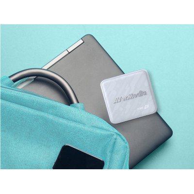 Зарядний пристрій AVerMedia GC313 CORE GO 100W 2хUSB-С 1хUSB-A 1xHDMI white (40AAGC313AWP) Вінниця - фото 12