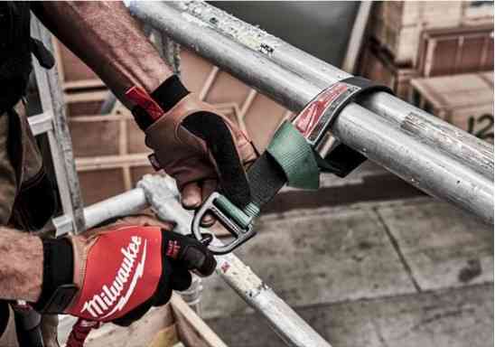 Рукавиці робочі MILWAUKEE, з шкіряними вставками, (розмір 8/M) Одесса