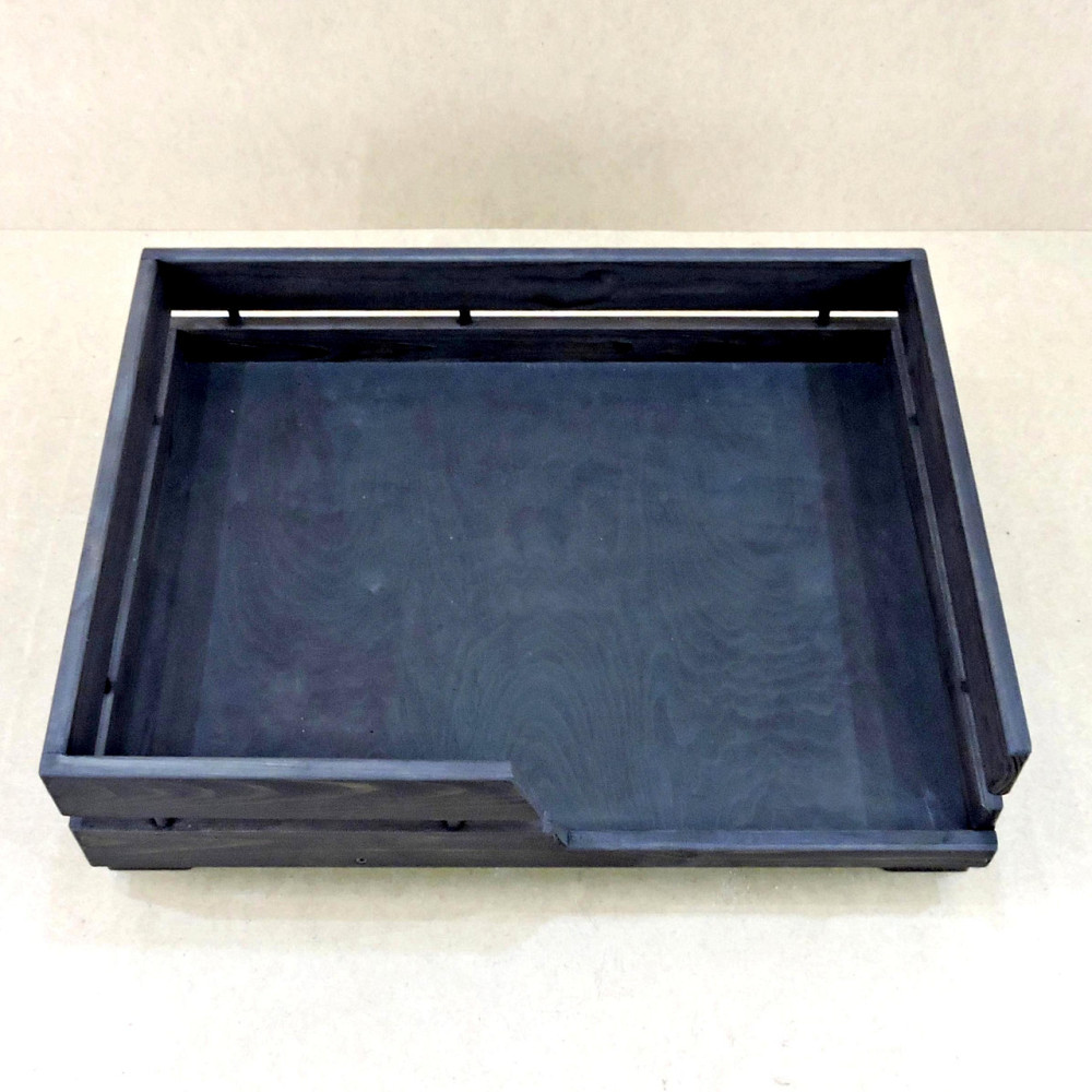 Лежак деревянный для собаки 