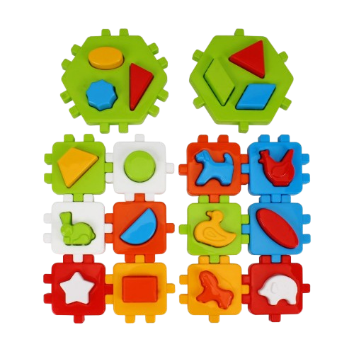 Іграшка Куб "Розумний малюк Конструктор" Технок 2001 Житомир - фото 2