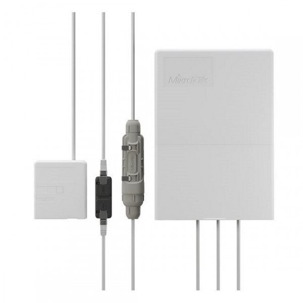 Адаптер MikroTik GPEN 21, Gigabit Passive Ethernet Network, Fixed Smart PoE injector with SFP ca (GPEN21) Київ - фото 3