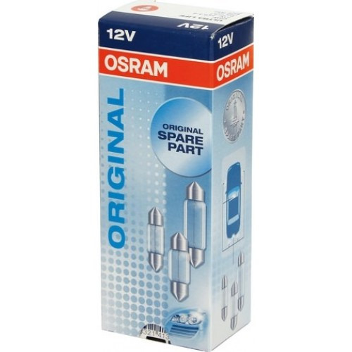 Указательная лампа накаливания OSRAM 6461 C10W 36mm 12V SV8.5-8 5X10FS Харьков - изображение 2