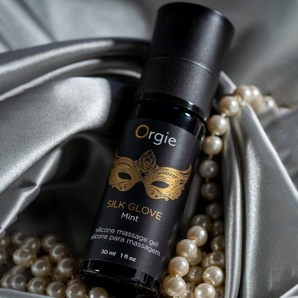 Набір для перлинного масажу Orgie – Pearls Lust Massage (30 мл), силіконовий гель, намисто Sex Aura Київ - фото 4