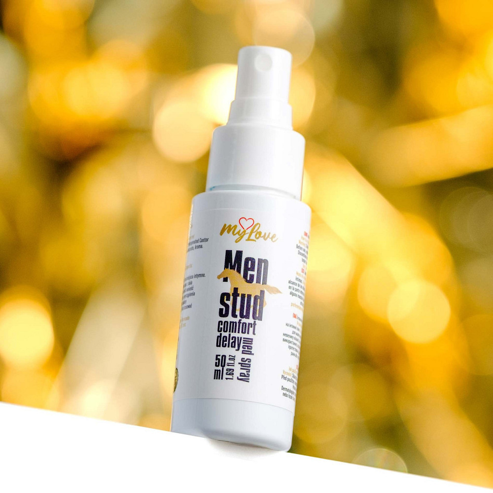 Спрей для чоловіків для посилення потенції Спрей MyLove Men Stud Comfort Delay Med Spray Sex Aura Київ - фото 5