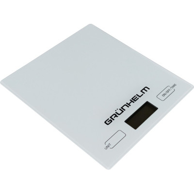 Весы кухонные Grunhelm KES-01W Винница - изображение 2