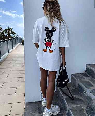 Футболка жіноча з принтом  44 Біла 2634324686 Дніпро