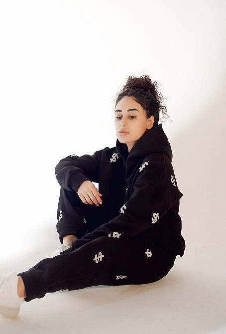 Костюм унісекс із світловідбиваючими доларами | Худі + джогери Чернівці - фото 3