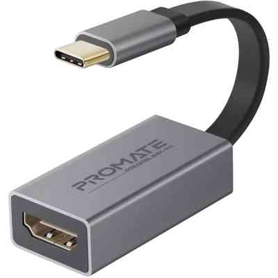 Переходник USB-C to HDMI 4K30Hz grey Promate (medialink-h1.grey) Винница