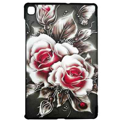 Чехол для планшета BeCover Smart Case Samsung Tab S6 Lite (2024) 10.4" P620/P625/P627 Black Rose (711286) Винница
