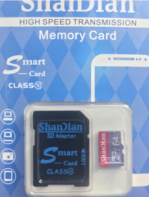 Карта пам'яті 64 gb A1 Нова. Київ - фото 2