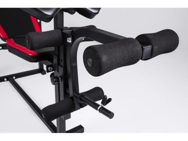 Скамья для жима с тягой + 4 грифа + 100 кг блинов Гантели, гири, штанги и диски АВС пластик комплект Киев - изображение 10