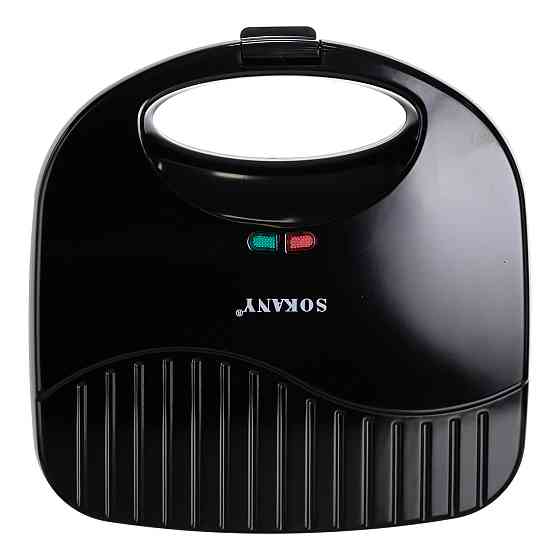 Sokany Електрогриль з антипригарним покриттям, термостатом і захистом від перегріву 750 Вт Soka Коломия