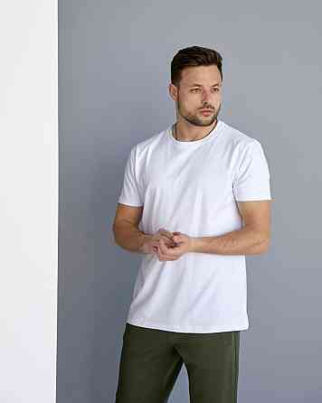 Футболка чоловіча котон Білий XL Харків