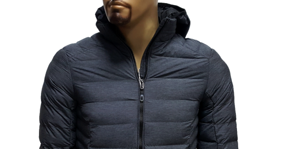 Мужская демисезонная стеганая куртка 