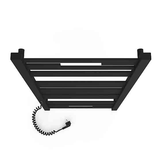 Електрична рушникосушка Laris Зебра Афіна ЧКФ 9 500Х1100 Е чорна Л/П Київ