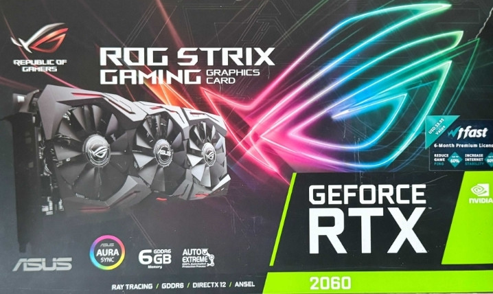 Видеокарта ASUS ROG STRIX 2060 6GB. Харьков - изображение 8