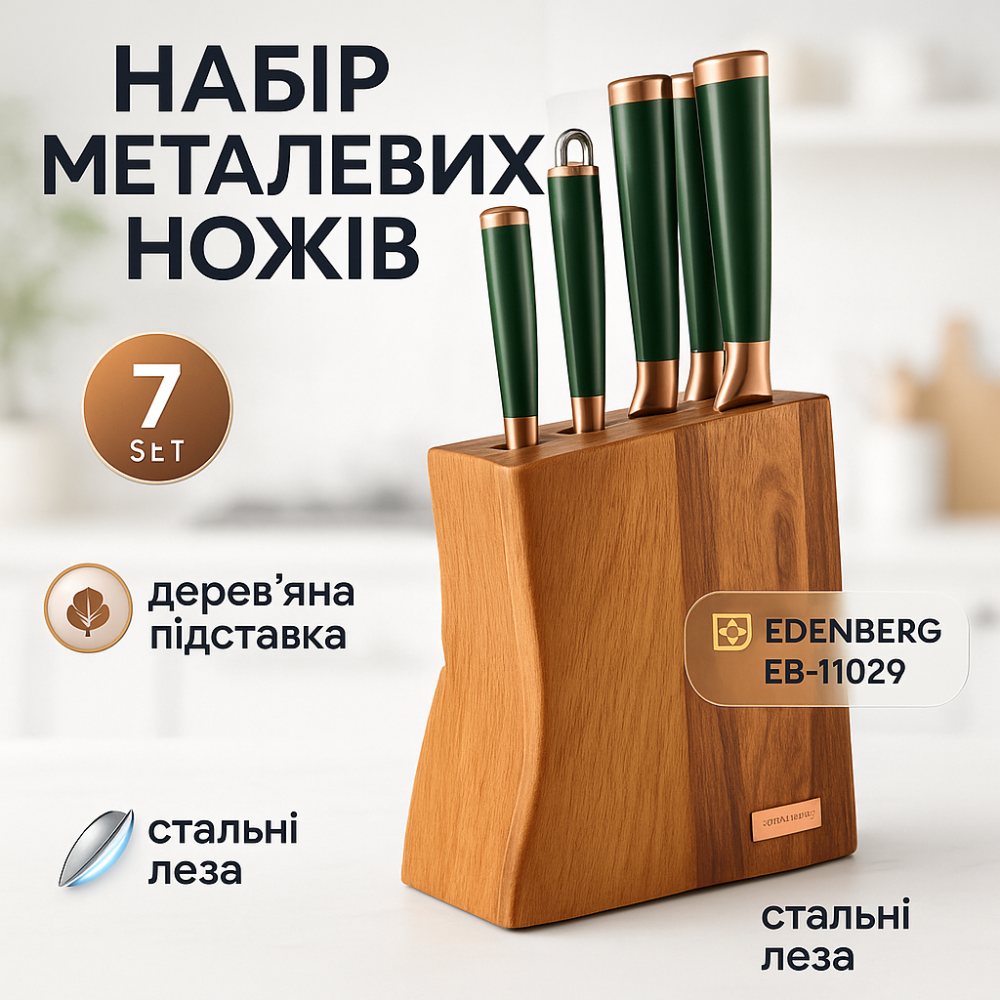 Набор кухонных ножей премиум, Ножи кухонные из нержавеющей стали, Набор ножей для поваров XA-98 Львов - изображение 9