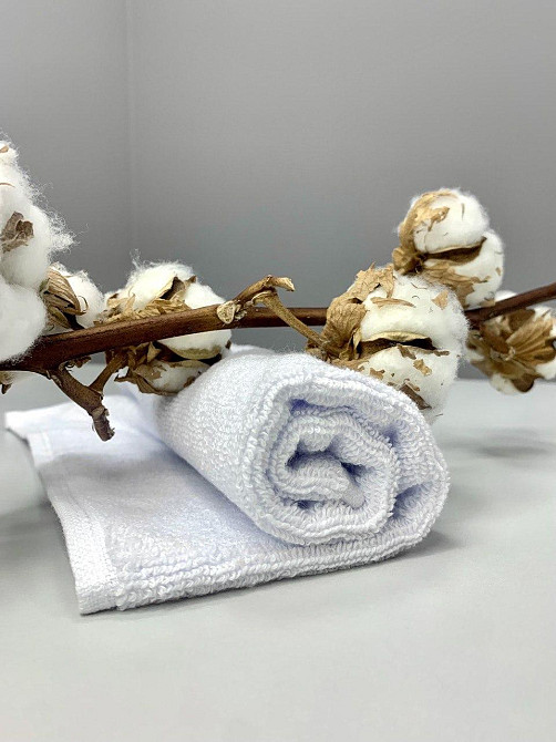 Серветка махрова Ideal Textile 30х50 см 500 г/м2 біла (56860695) Чернівці - фото 3