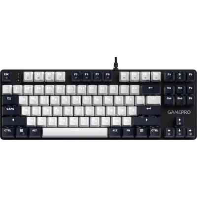 Клавиатура GamePro Genesis Metallic MK110B Outemu Red Switch USB UA Black (MK110B) Винница