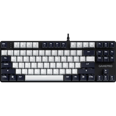 Клавіатура GamePro Genesis Metallic MK110B Outemu Red Switch USB UA Black (MK110B) Вінниця - фото 1