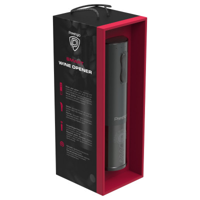 Винный набор Prestigio Bolsena Electric wine opener Black (PWO101BK_EN) Винница - изображение 4