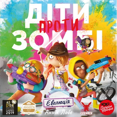 Настольная игра Geekach Games Дети против зомби (Zombie Kidz Evolution, на украинском) (GKCH016ZKE/ZKE01-2024-26-UA) Винница - изображение 3