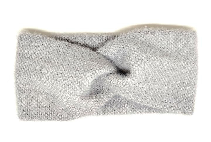 Жіноча пов'язка тепла сіра ангорка Київ - фото 1