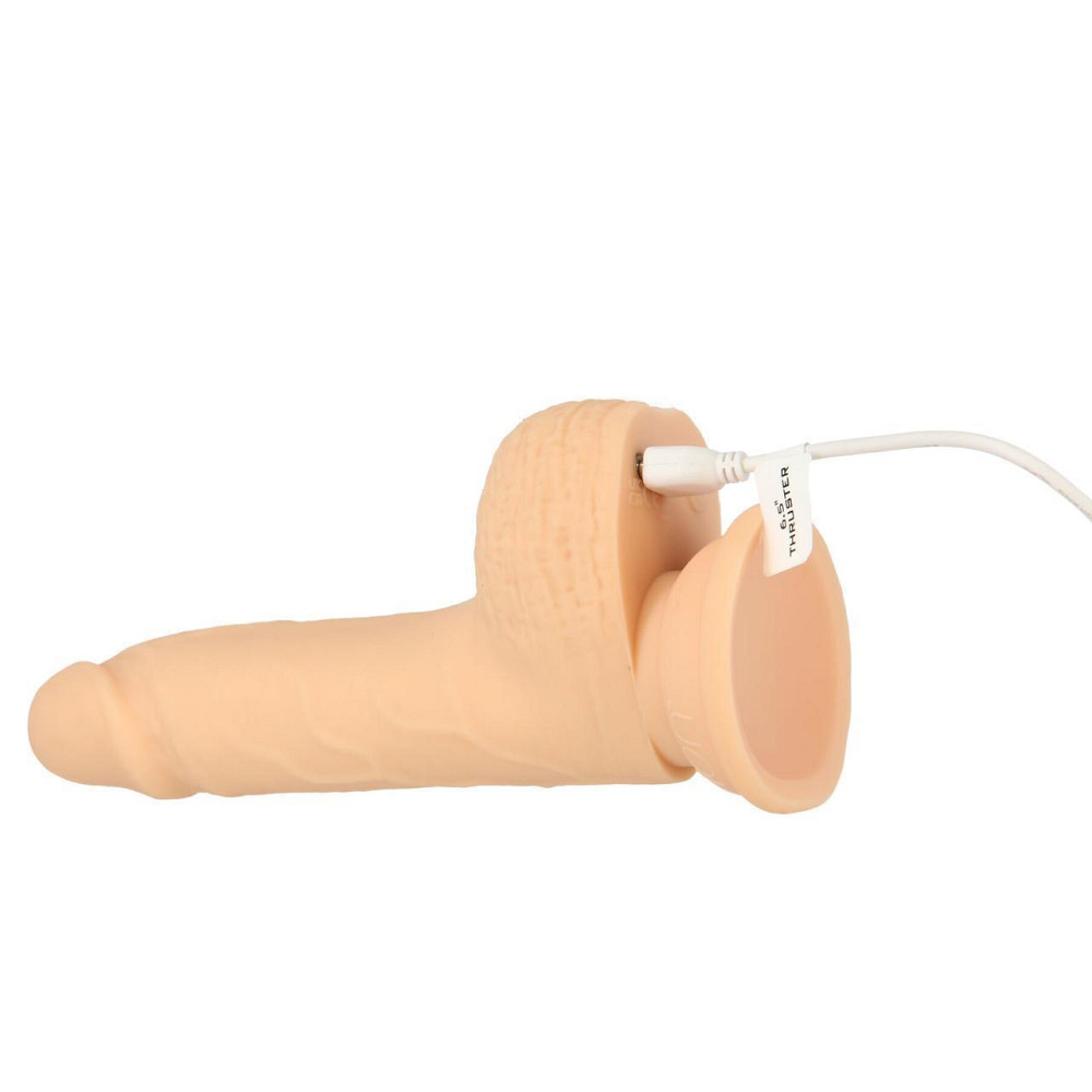 Фаллоимитатор-пульсатор Naked Addiction 6.5″ Thrusting Dong With Remote, движения вперед-назад,пульт Sex Aura Киев - изображение 7