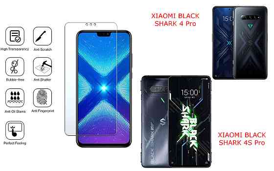 Защитное стекло NeoGlass для XIAOMI BLACK SHARK 4 Pro, 4S Pro – ультрапрозрачное и устойчивое Киев