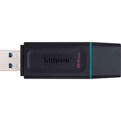 USB флеш накопичувач Kingston 64GB DataTraveler Exodia Black/Teal USB 3.2 (DTX/64GB) Вінниця
