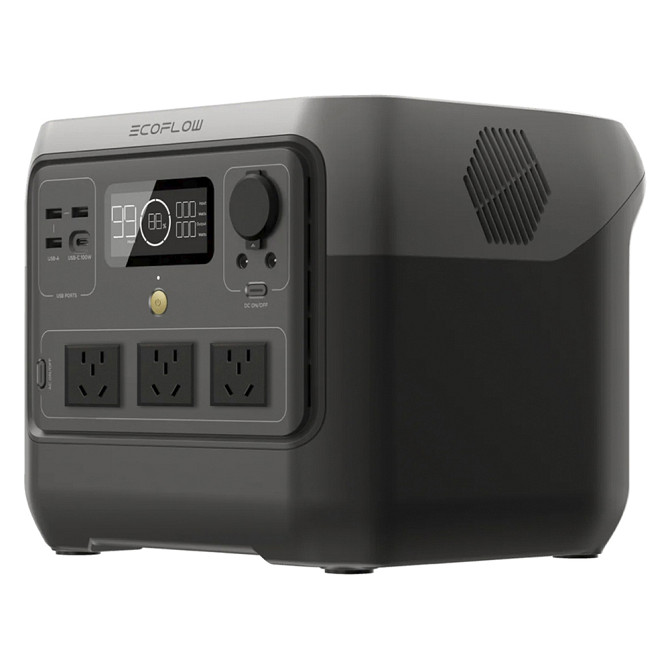EcoFlow RIVER 2 Pro — зарядна станція 768 Вт·год, інвертор 800 Вт, LiFePO4, автономне живлення для дому, дачі, подорожей, 220В Николаев - изображение 1