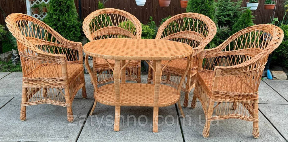 Набор плетеной мебели из лозы Киев - изображение 7