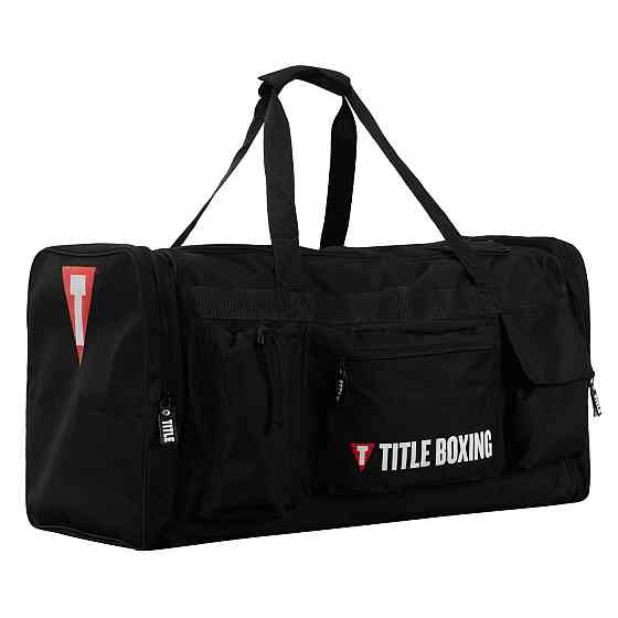 Спортивна сумка TITLE Boxing Deluxe Gear Bag Black Каменское