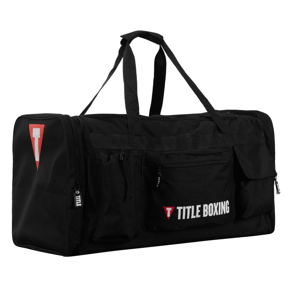 Спортивна сумка TITLE Boxing Deluxe Gear Bag Black Кам'янське - фото 2